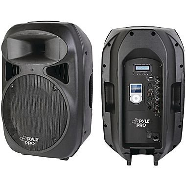 2-Way Full-Range Powered Loud Speaker System with Built-in iPod® Dock