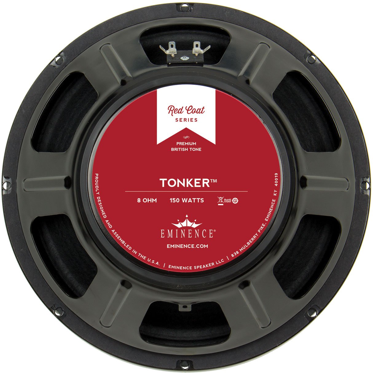 Eminence Red Coat The Tonker 12" Guitar Speaker 150W 8 Ohm