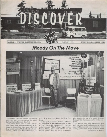 Discover Newsletter- White's Electronics January 1972