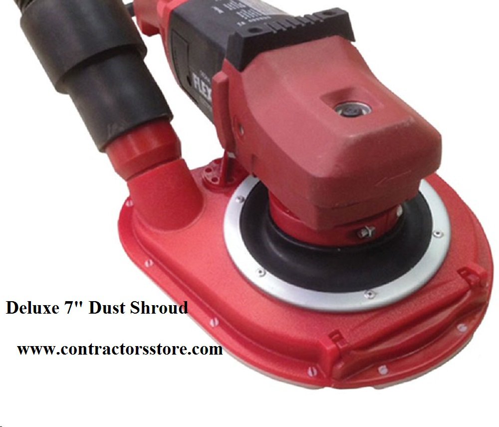 Masons Dust Shroud 7" Deluxe Dust Control for Hand Grinders