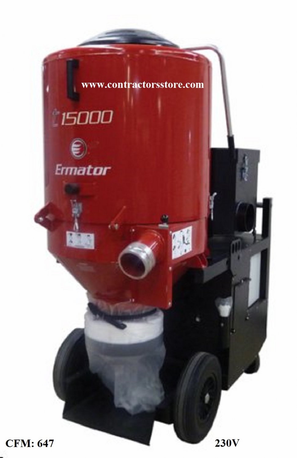 Commercial Dust Extractor HEPA Vacuum 230V