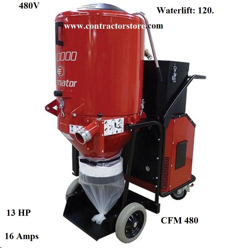 Industrial Dust Extractor HEPA 480V