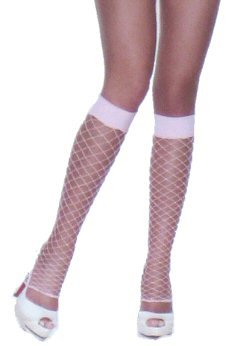 Nylon Fence-net Leg Warmers