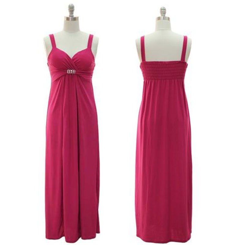 jon & anna Long Maxi Dress S Pink Sweetheart Neckline Sleeveless Womens 8808