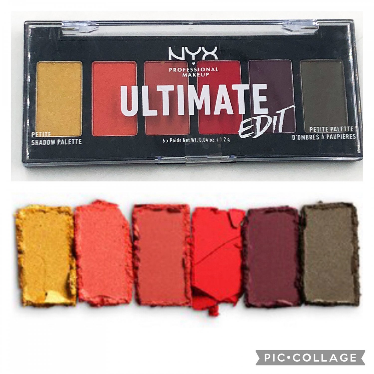 Nyx Ultimate Edit Petite Eye Shadow Palette Phoenix