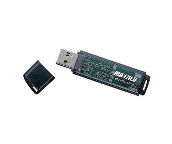 Buffalo 1GB Flash Drive Type E Series in Black Colour (*Free Registered Airmail Shipment)