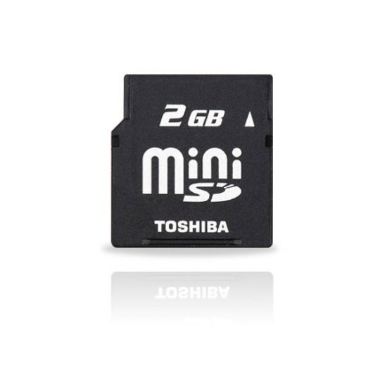 Toshiba 2GB miniSD Card (#SD09)