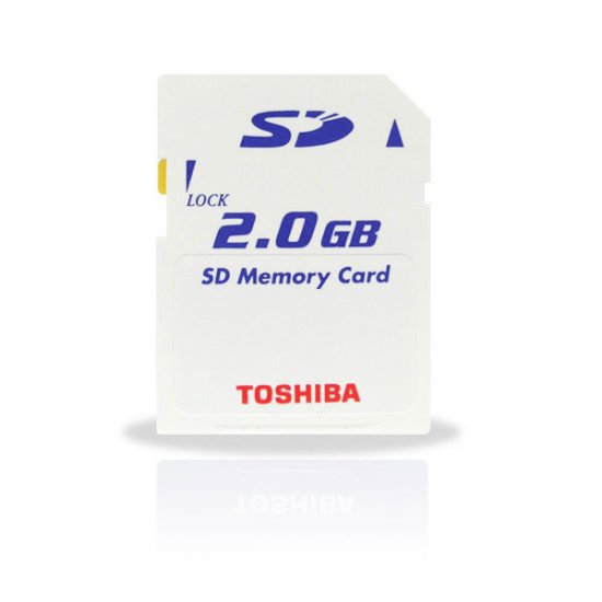 Toshiba 2GB SD Card 6MB/S Ultra High Speed (#SD02)