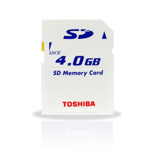 Toshiba 4GB SD Card 6MB/S Ultra High Speed (#SD03)