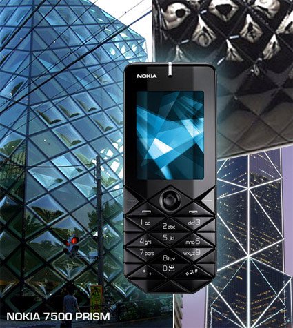 Nokia 7500 Prism (Black) Mobile Phone (Sim Free / Unlocked)