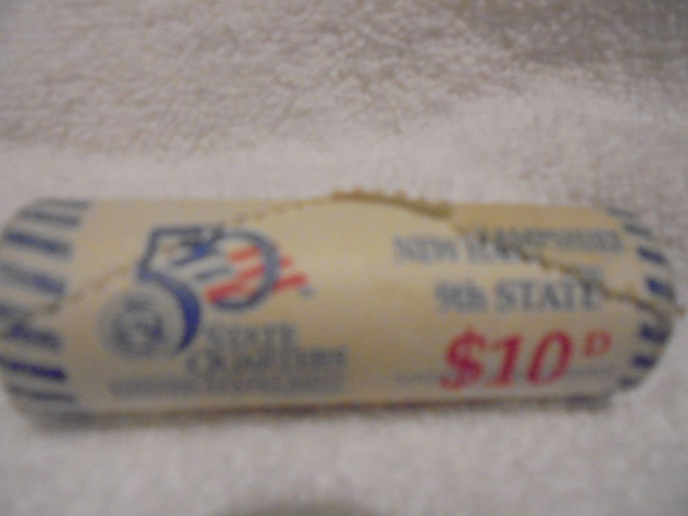 ROLL OF NEW HAMPHIRE D QUARTERS - US MINT ROLL.....NEVER OPENED