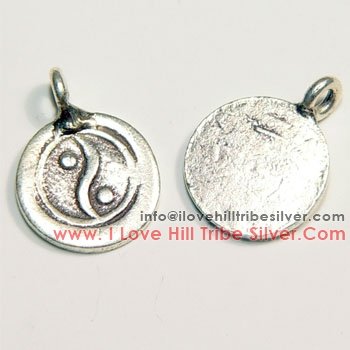 5 Yin-Yang Signess Charms By I Love Hill Tribe Silver