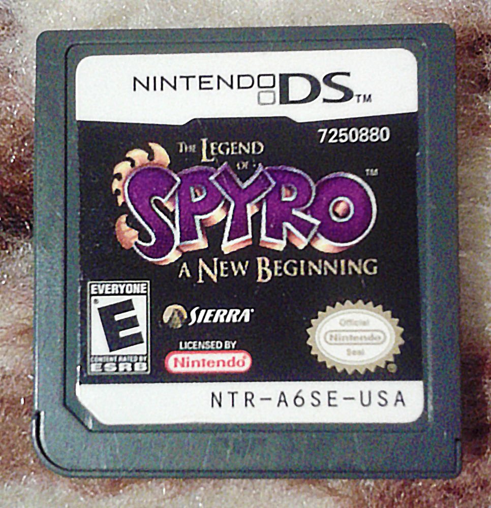 The Legend of Spyro A New Beginning DS GAME ONLY