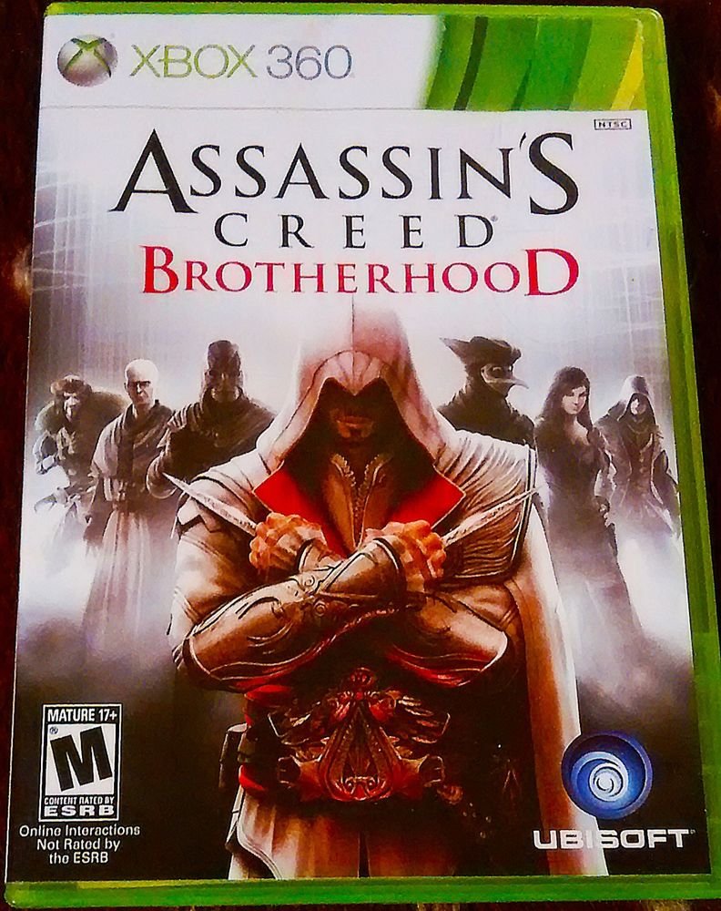 Assassin's Creed: Brotherhood (Microsoft Xbox 360, 2010) CIB COMPLETE