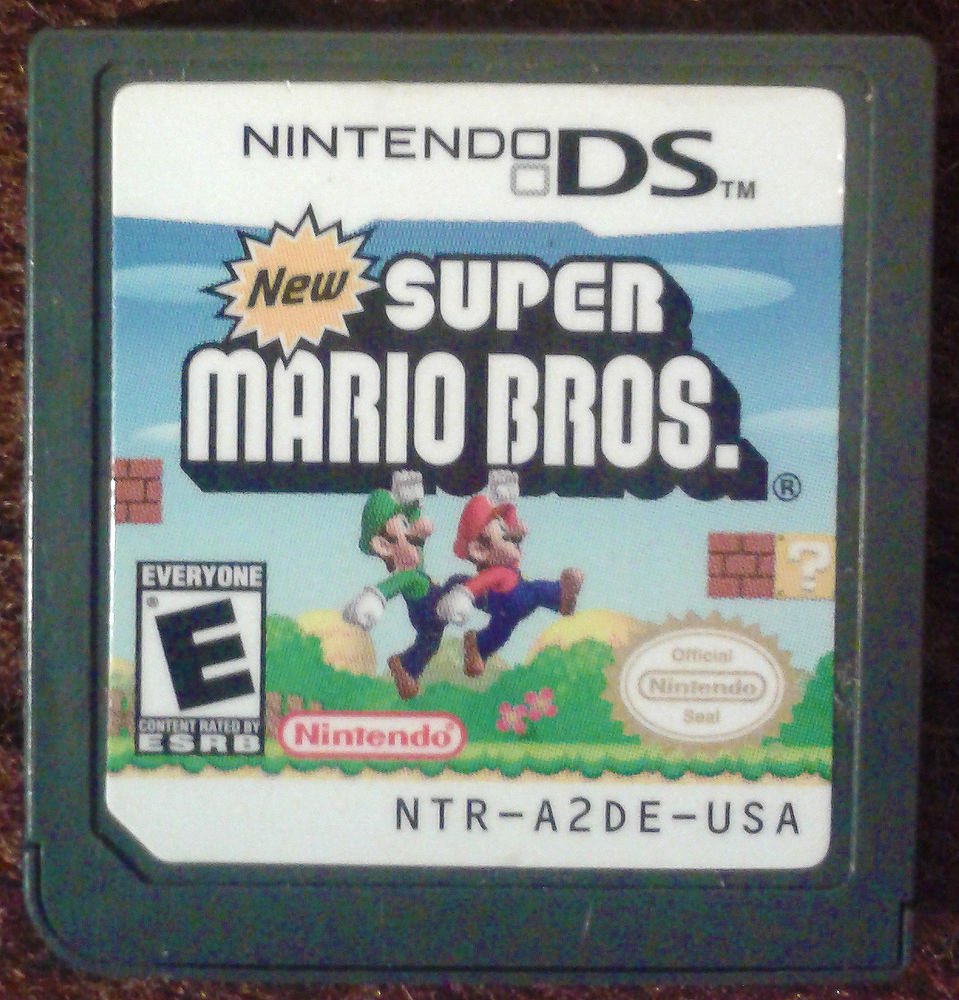 New Super Mario Bros. (Nintendo DS, 2006) Game Only Free Shipping