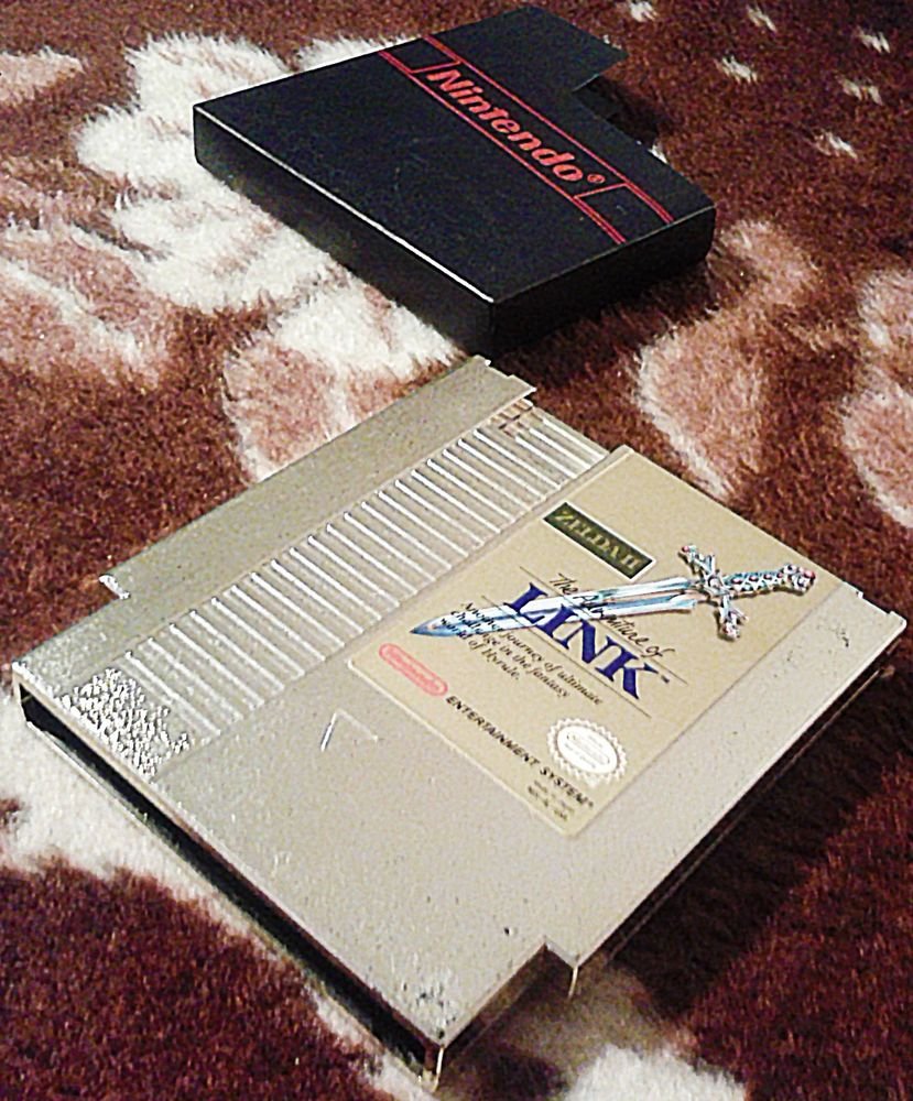 Zelda II: The Adventure of Link - Gold (Nintendo NES, 1988)