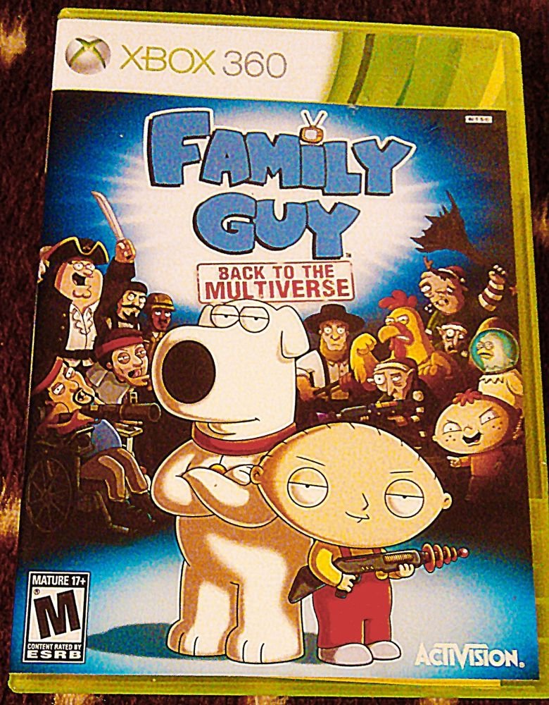 Family Guy: Back to the Multiverse (Microsoft Xbox 360, 2012) CIB COMPLETE