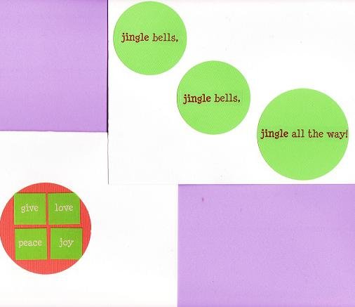 2 Christmas Holiday Cards with Envelopes