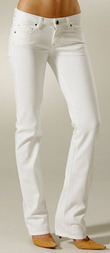 NWT PAIGE PREMIUM DENIM JEANS MELROSE WHITE - 32 / 14