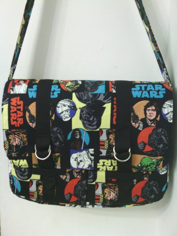 Large Star Wars Inspired Messenger /Cross Body Bag
