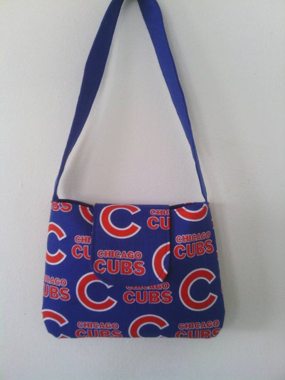 Chicago Cubs Inspired Toddler Size Purse, Kid Purse, Child Bag