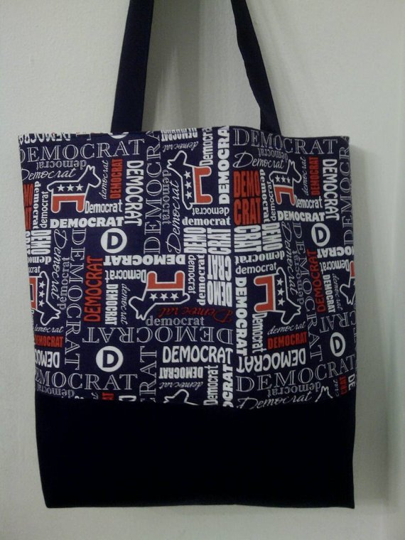 USA Democrat, Democratic Party Handmade Tote