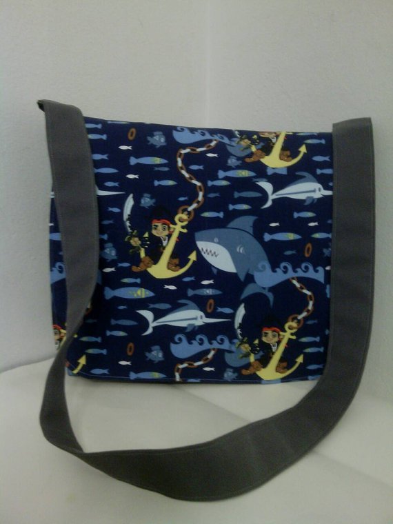 Jake And The Never Land Pirates Inspired Child Size Messenger