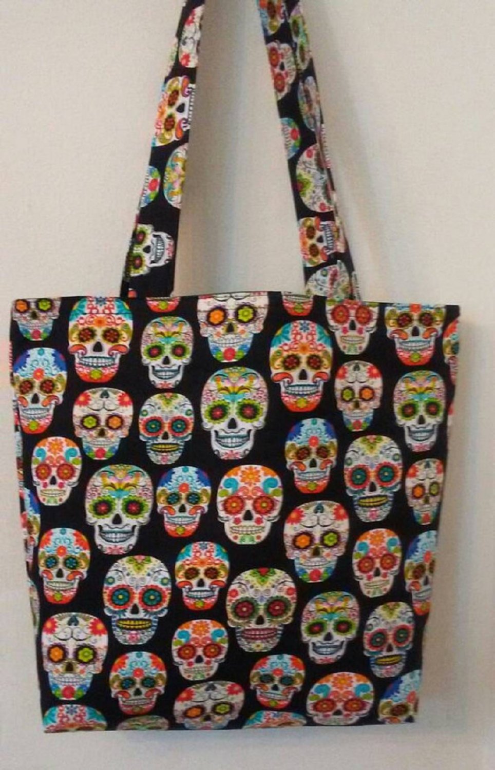 Sugar Skulls, Dia de Muertos, Day of The Dead Tote