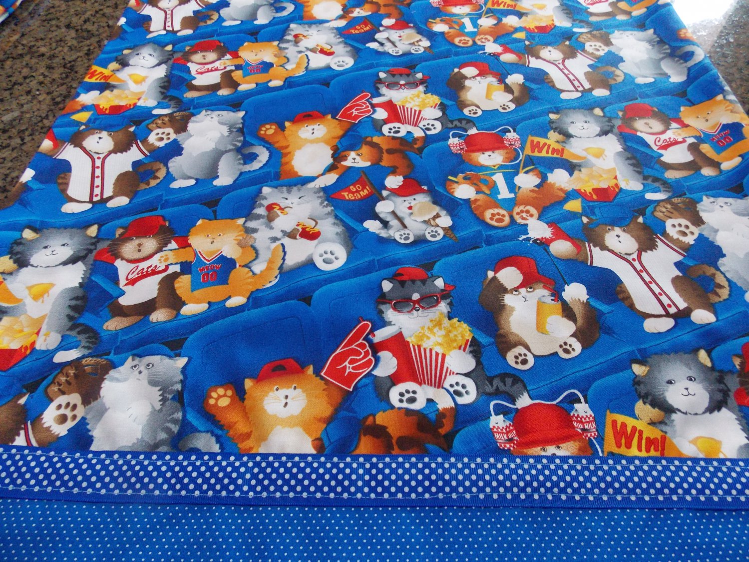 Cats at Sports Event-Standard/queen Pillowcase