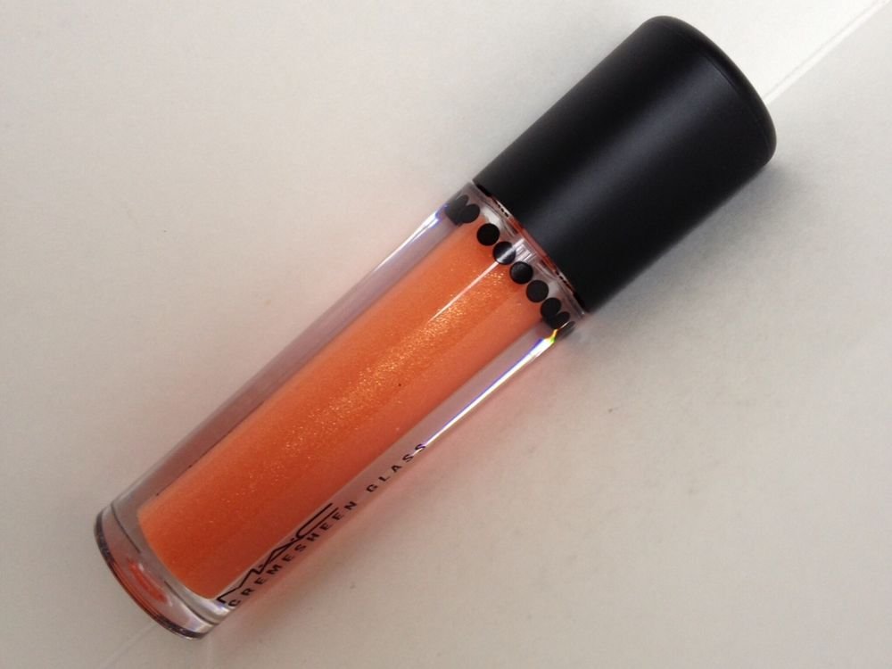 MAC Objects Of Affection Lipgloss In RISING SUN Nude Coral Collection