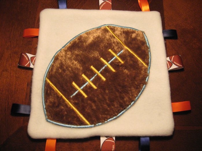 Broncos with Large Football
