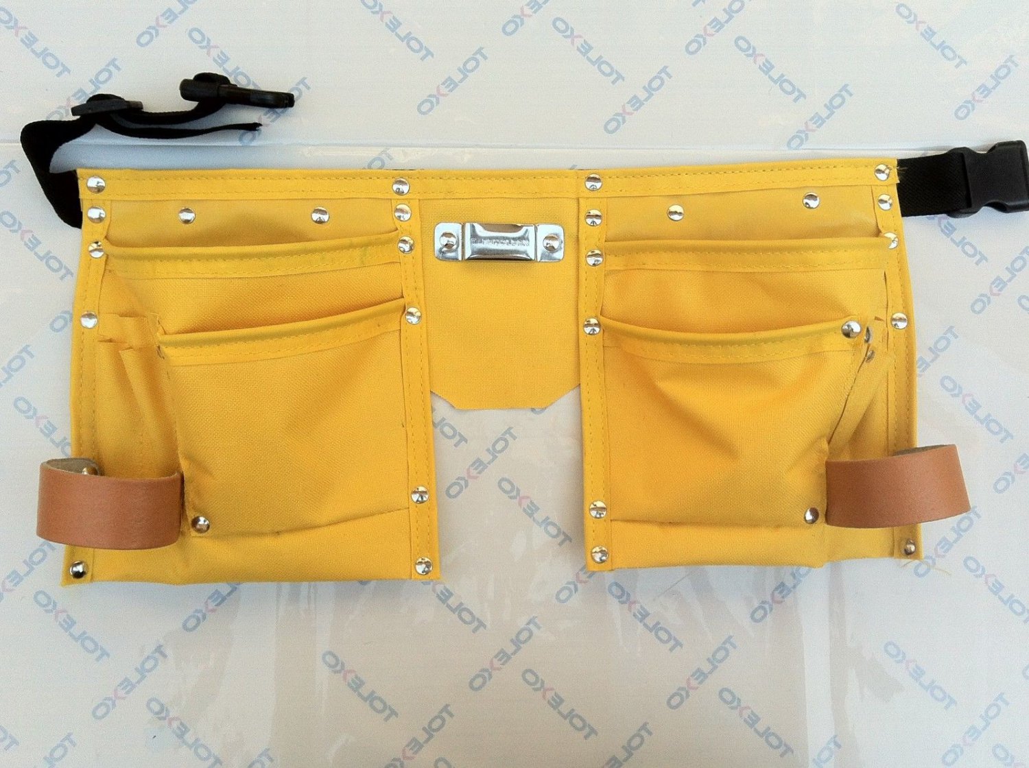 10 Pocket Heavy Duty Yellow Cloth Tool Belt