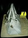 LEATHER BAG IN CRISP SNOW WHITE