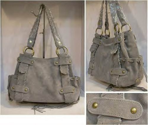SIENNA IN GRAY SUEDE