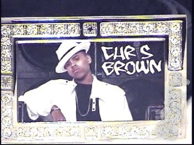 CHRIS BROWN PHOTO #2 GLOW DARK CZ (FREE BELT ) BUCKLE