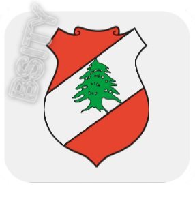 LEBANON Lebanese COAT ARMS FLAG FULL COLOR SET OF 4 COASTERS