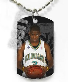 CHRIS PAUL CP3 NEW ORLEANS HORNETS PHOTO NBA Dog Tag