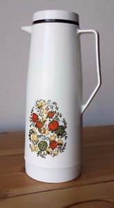 VTG King Seeley Tall Carafe Thermos Hot Cold Beverage Container 36 oz USA Made
