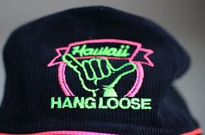 Vintage Hawaiian Headwear Baseball Mesh Trucker Hat Cap Adjustable Snap Back