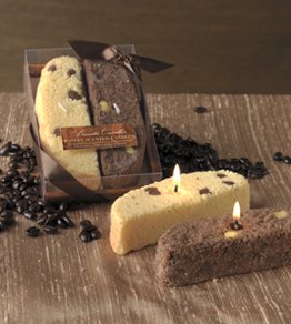 2-pc Biscotti Specialty Candle Gift Set by Lava Enterprises Candles