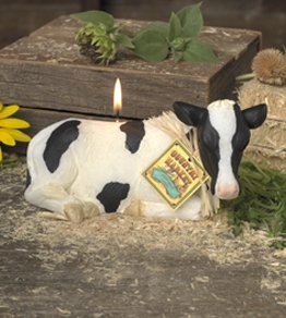 Sculpted Cow Specialty Candle by Lava Enterprises
