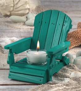 Adirondack Chair Tea Light Candle Holder