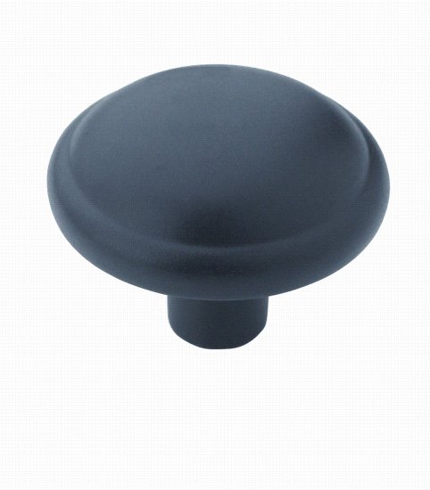 Allison by Amerock Flat Black Knob 53000-FB