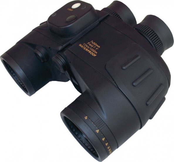 Marine 7x50 Reticule w/ Lit Compas Black FF12009
