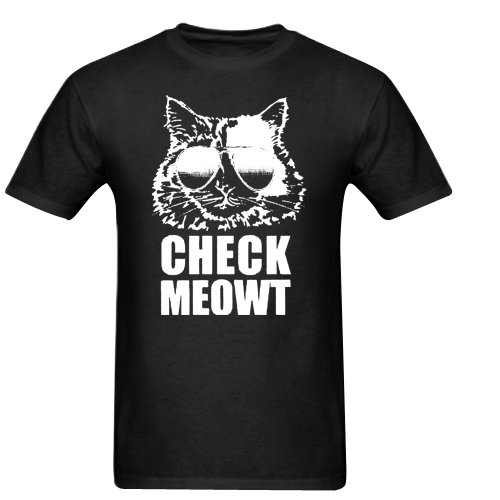 Check Meow Gildan Men's Standard T-shirt