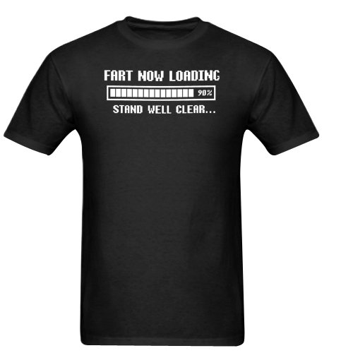 FART LOADING MENS FUNNY Gildan Men's Standard T-shirt