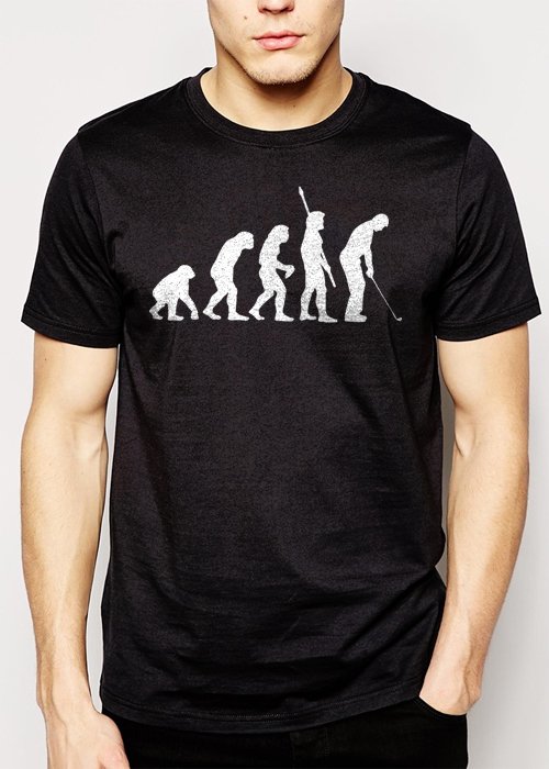 Best Buy Evolution Golfing Golf Club Tournament Mens Tee Men Adult T-Shirt Sz S-2XL