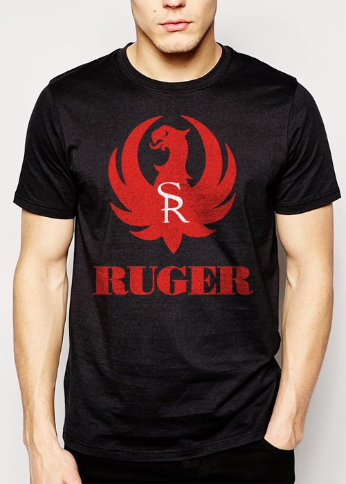 Best Buy Ruger Firearms Men Adult T-Shirt Sz S-2XL