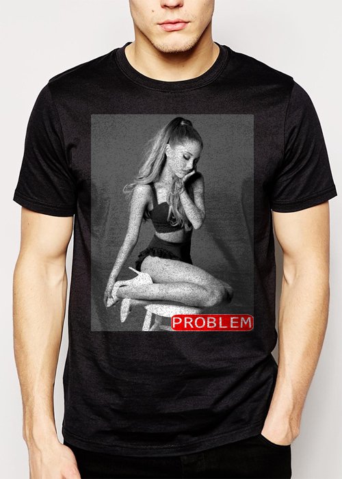 Best Buy Ariana Grande Sexy Stage Problem Men Adult T-Shirt Sz S-2XL