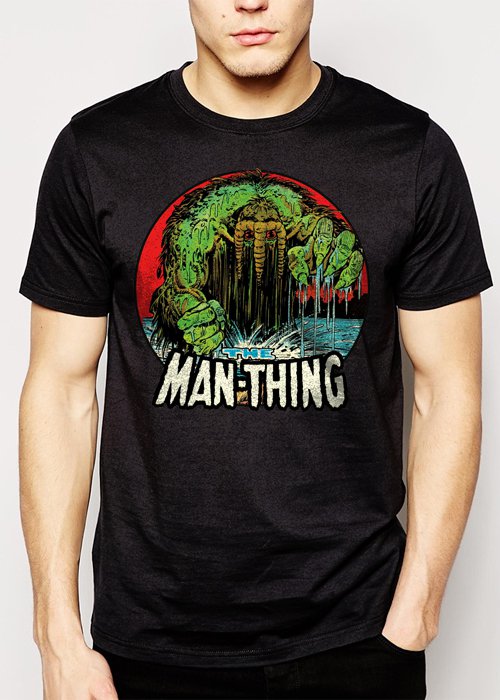 Best Buy The Man-Thing Marvel Comics The Thing Hulk Howard Men Adult T-Shirt Sz S-2XL